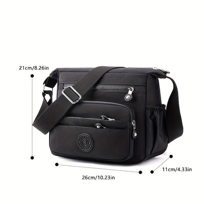 UrbanNexa™ – Modische Damen Nylon Umhängetasche
