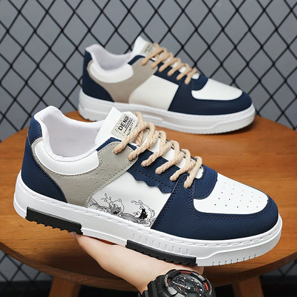 UrbanPulse™ – Stylische Low Top Herren Sneaker im Retro Look