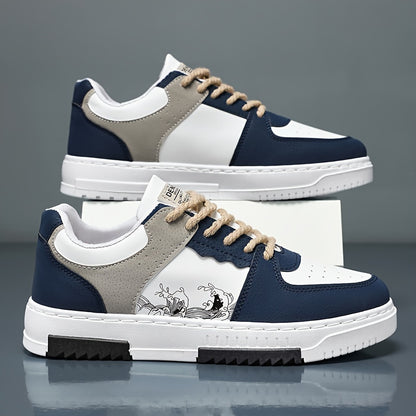 UrbanPulse™ – Stylische Low Top Herren Sneaker im Retro Look