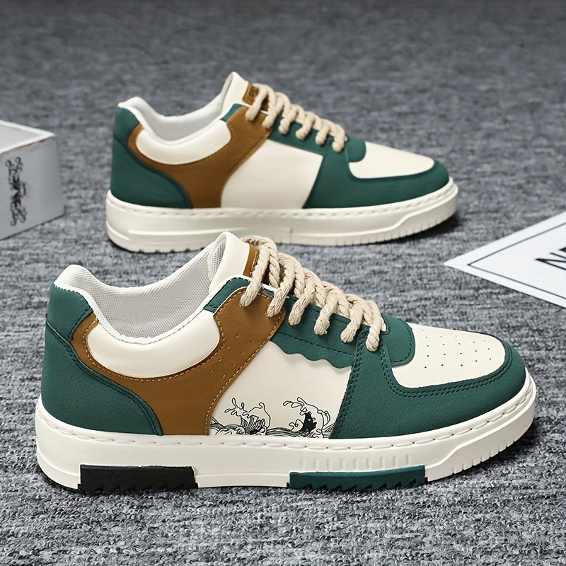 UrbanPulse™ – Stylische Low Top Herren Sneaker im Retro Look