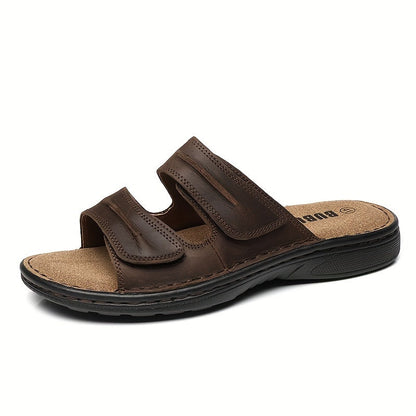 UrbanStride™ – Premium Herren Sandalen aus Echtem Leder