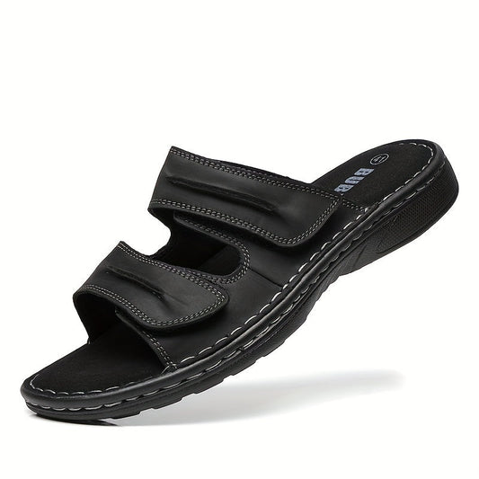 UrbanStride™ – Premium Herren Sandalen aus Echtem Leder