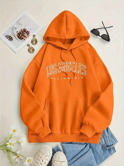 UrbanVibe™ – Trendiger Damen Hoodie mit Los Angeles Print