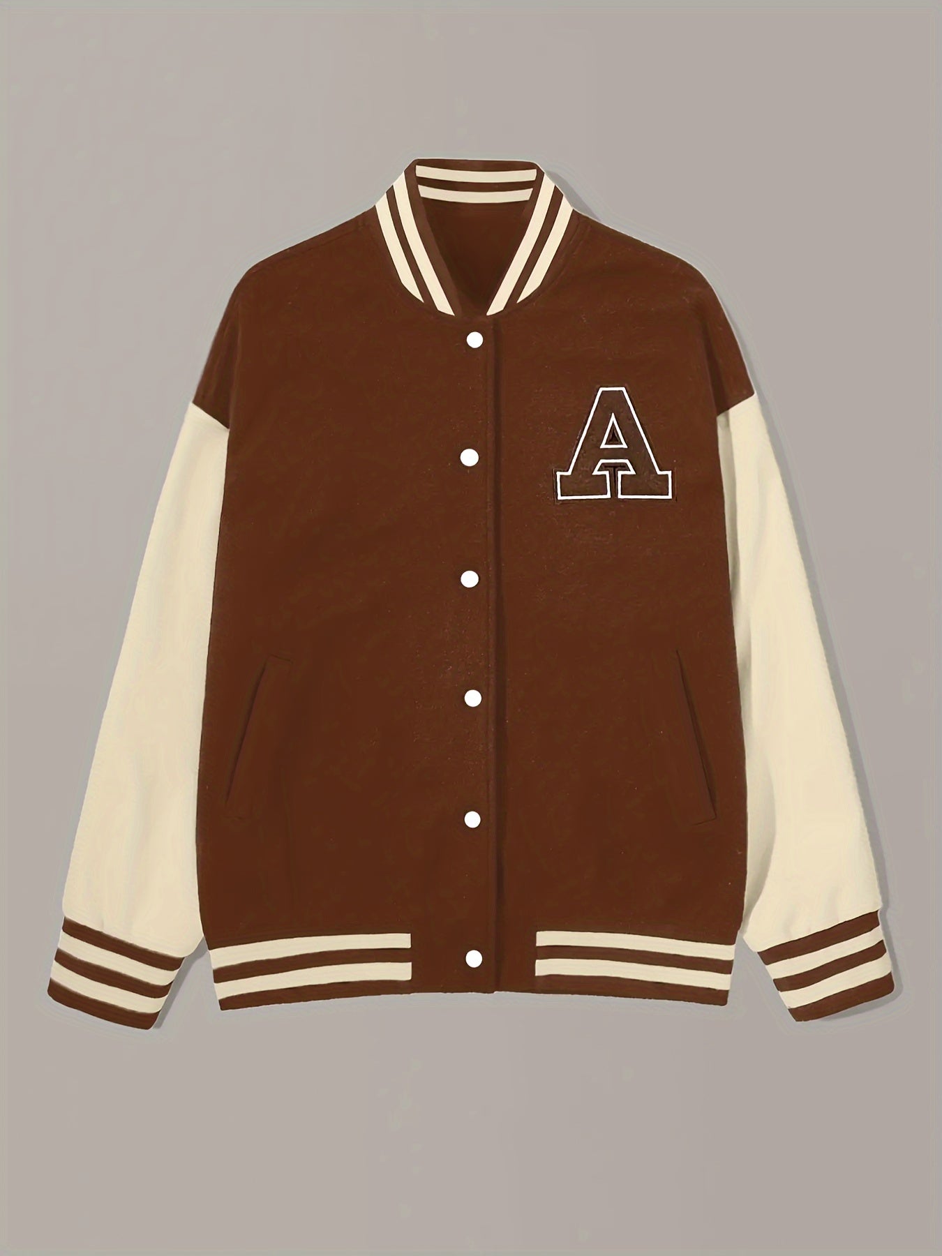 UrbanVogue™ – Damen Bomberjacke mit Baseballkragen