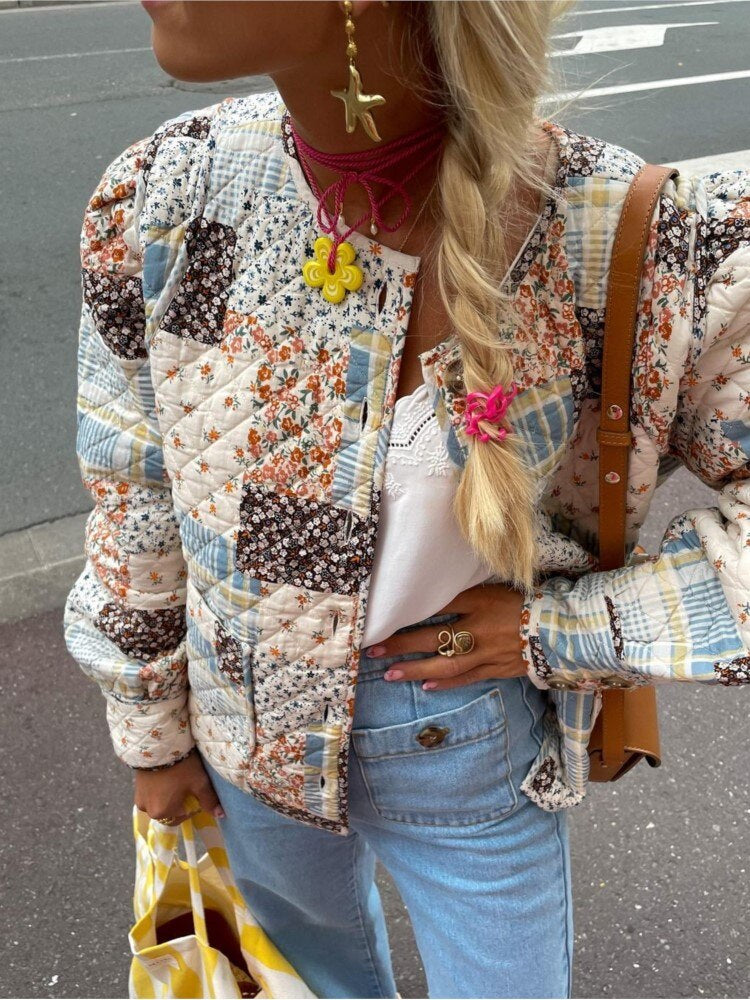 Valerie Herbstjacke aus Vintage Baumwolle