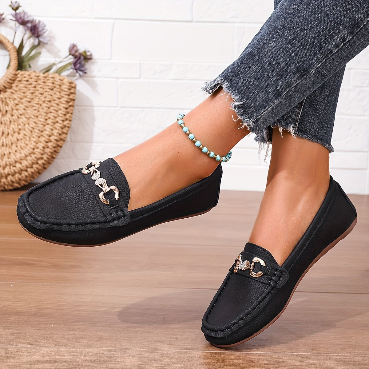Veloura™ – Elegante Damen Slipper mit Kristall Schmetterlings Dekor