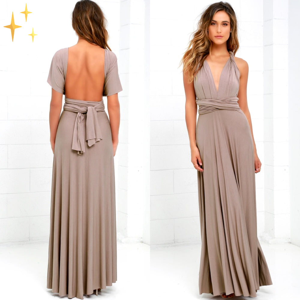Versatile Wrap Dress - Dress-a-Lot