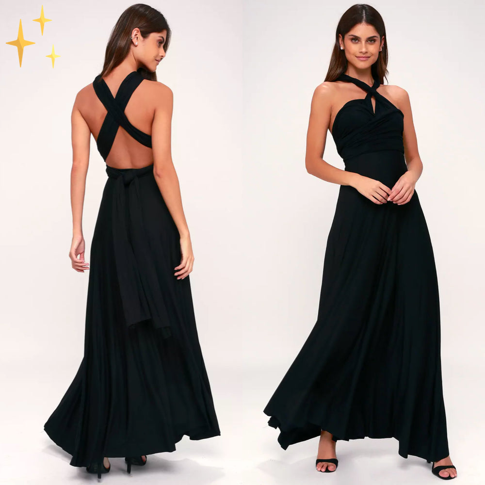 Versatile Wrap Dress - Dress-a-Lot