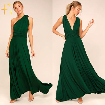 Versatile Wrap Dress - Dress-a-Lot
