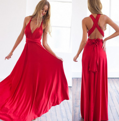 Versatile Wrap Dress - Dress-a-Lot