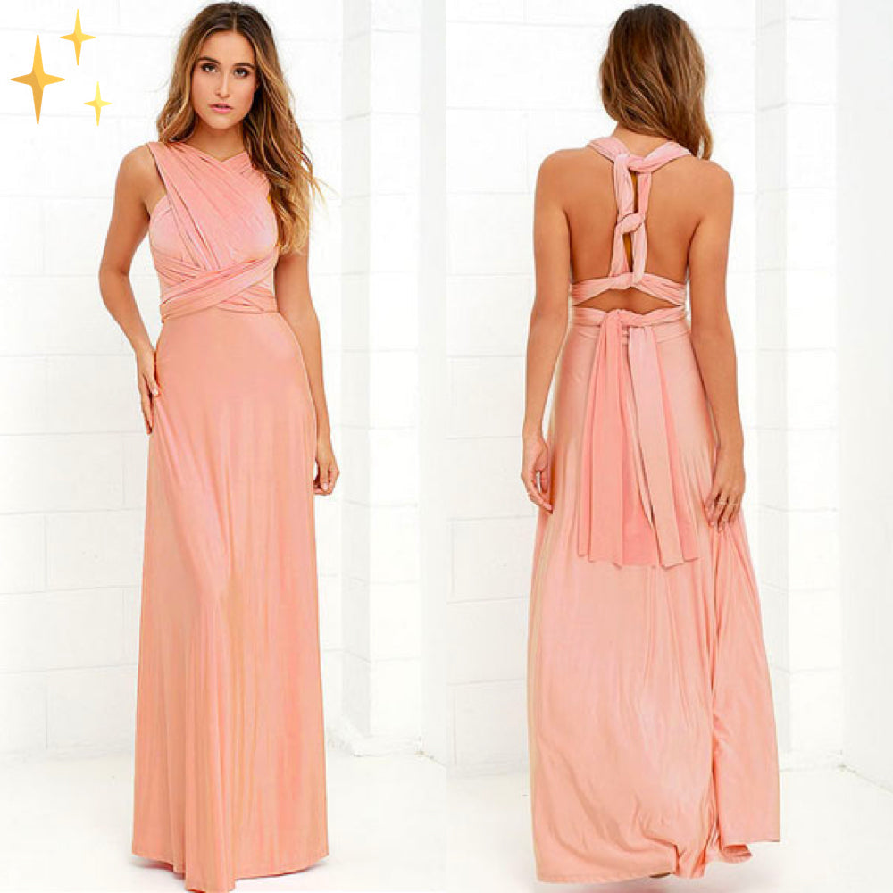 Versatile Wrap Dress - Dress-a-Lot