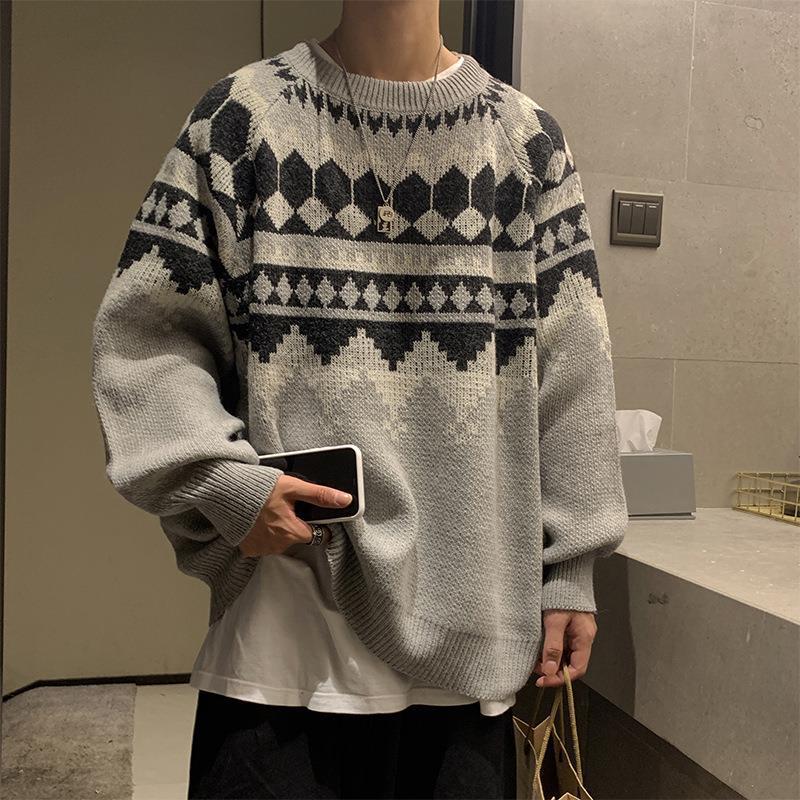 Vintage Strickpullover für Herren