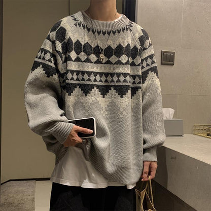 Vintage Strickpullover für Herren