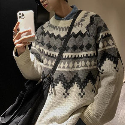 Vintage Strickpullover für Herren