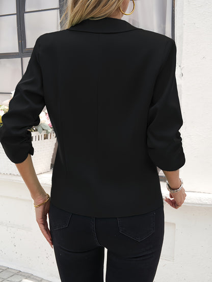 VitaBlaze™ – Eleganter Langblazer für Damen mit stilvollem Revers
