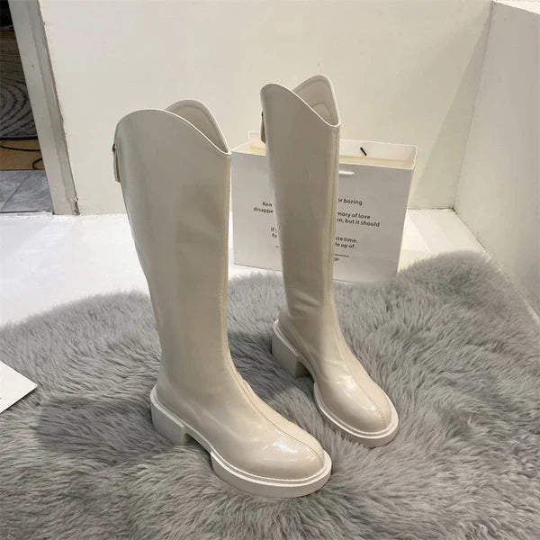 Warme Damen-Stiefel mit orthopädischer Sohle und Fleecefutter