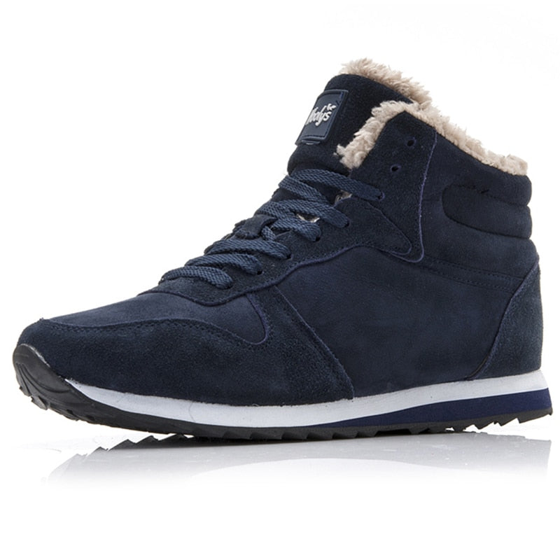 Warme Herren Premium Winterstiefel