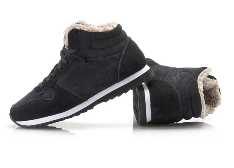 Warme Herren Premium Winterstiefel