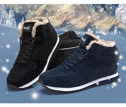 Warme Herren Premium Winterstiefel