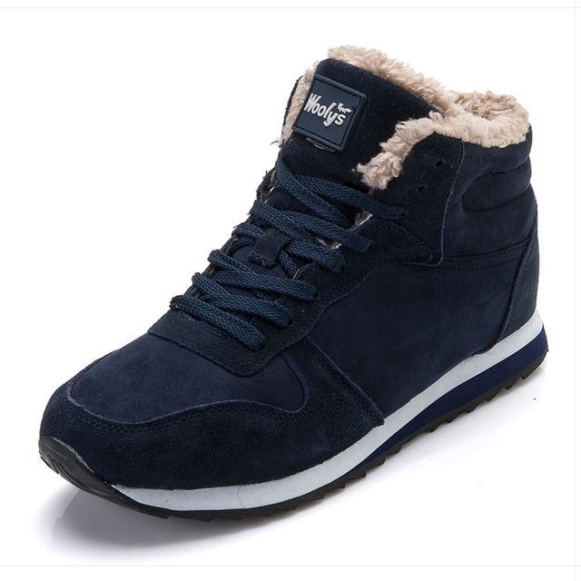 Warme Herren Premium Winterstiefel