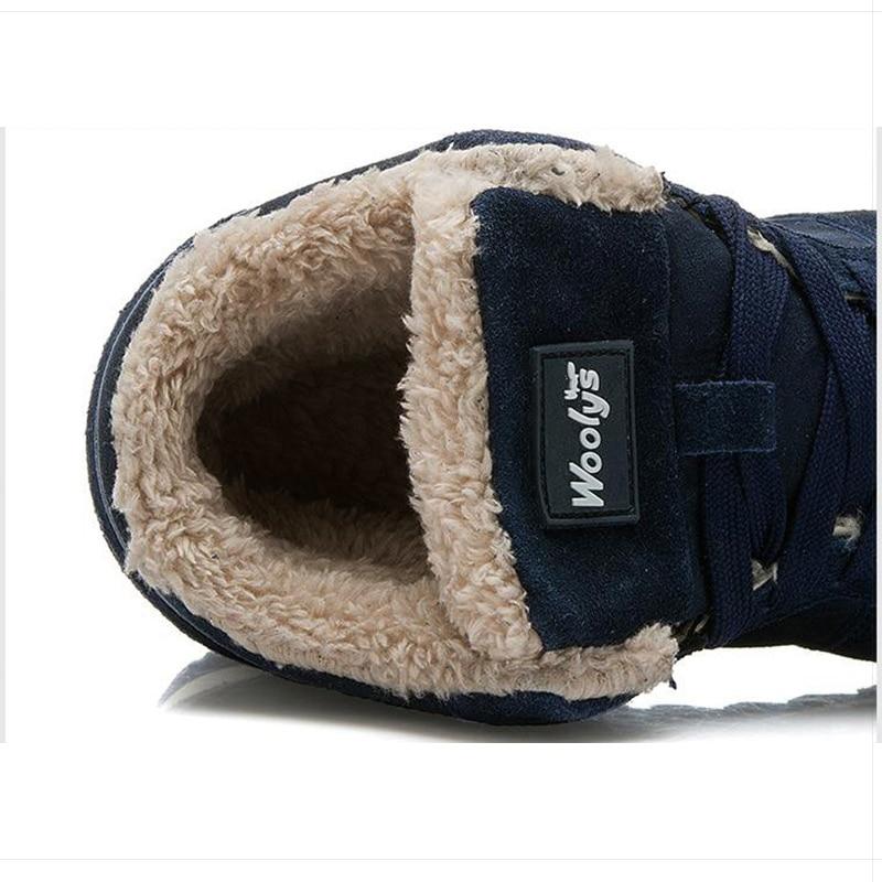 Warme Herren Premium Winterstiefel