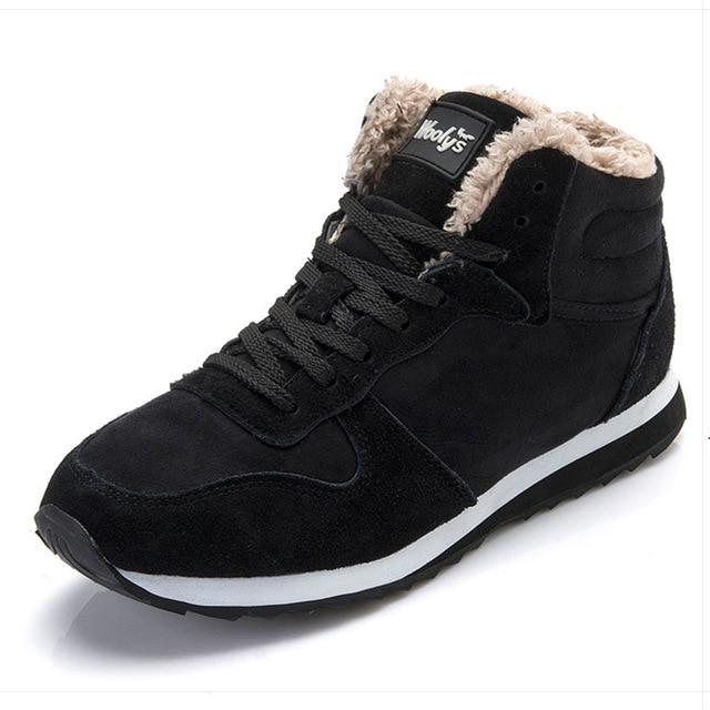 Warme Herren Premium Winterstiefel