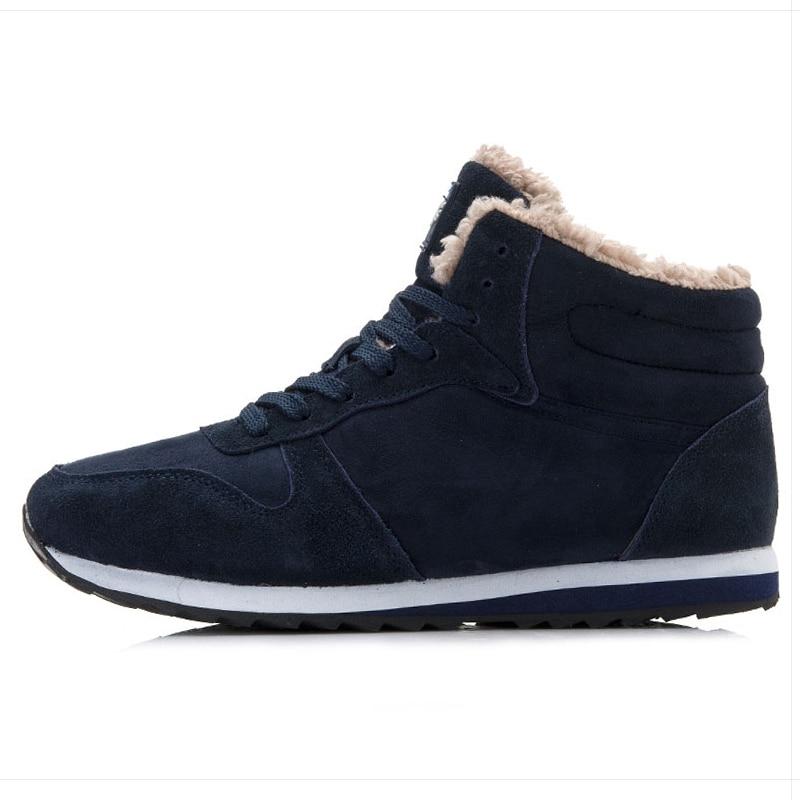 Warme Herren Premium Winterstiefel