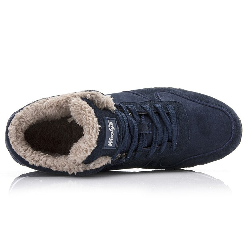 Warme Herren Premium Winterstiefel