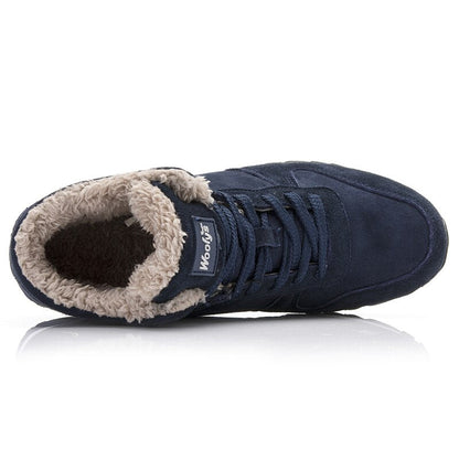 Warme Herren Premium Winterstiefel