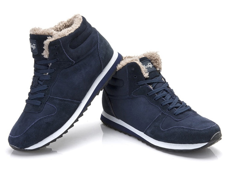 Warme Herren Premium Winterstiefel