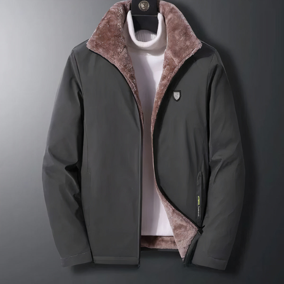 Warme Herrenjacke im lässigen Stil - Bauer
