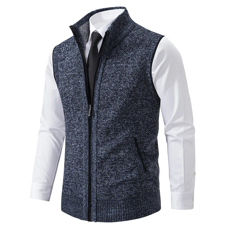Warme Strickweste für Herren – Alden
