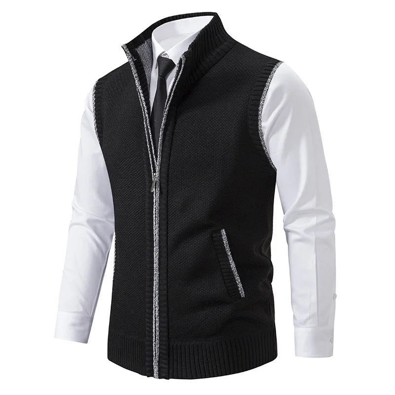 Warme Strickweste für Herren – Alden