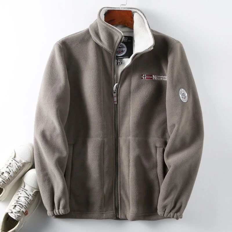 Warme, gesteppte Unisex-Jacke mit Doppellage - Alois