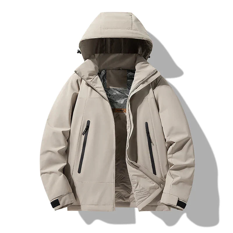 Wärmeisolierende, wasserdichte Jacke zum Skifahren und Wandern – Modell Elijah