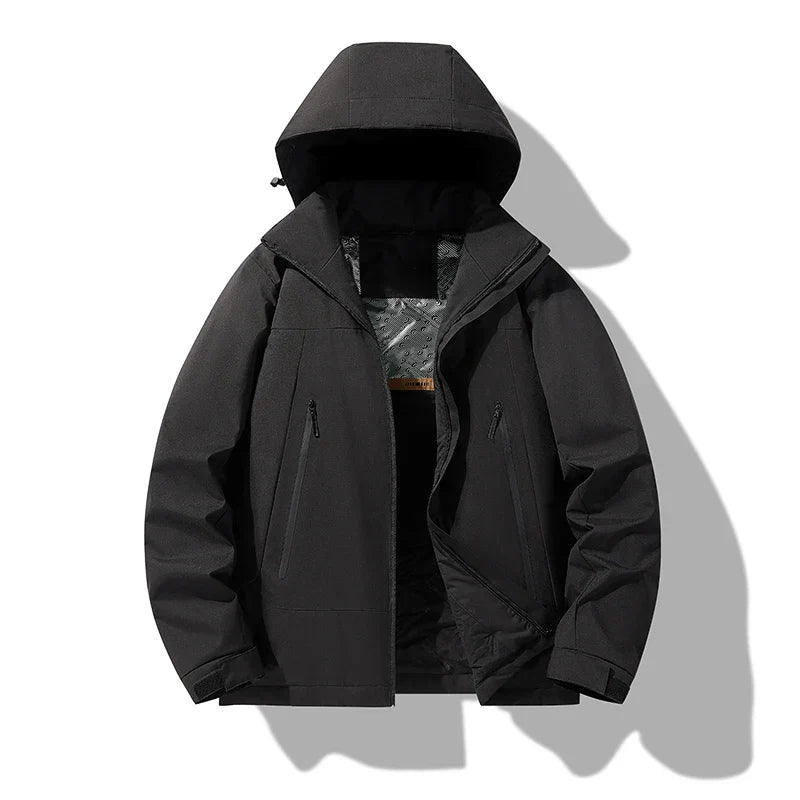 Wärmeisolierende, wasserdichte Jacke zum Skifahren und Wandern – Modell Elijah