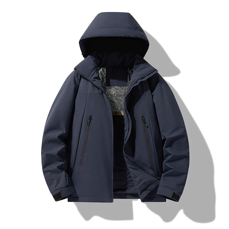 Wärmeisolierende, wasserdichte Jacke zum Skifahren und Wandern – Modell Elijah