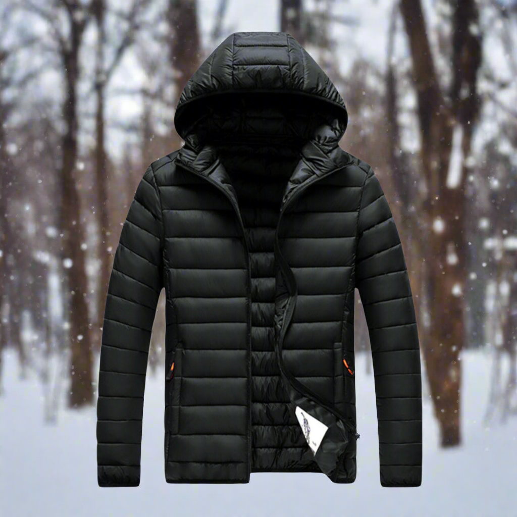 Wasserdichte Herren-Winterjacke im klassischen Stil - Aurelio