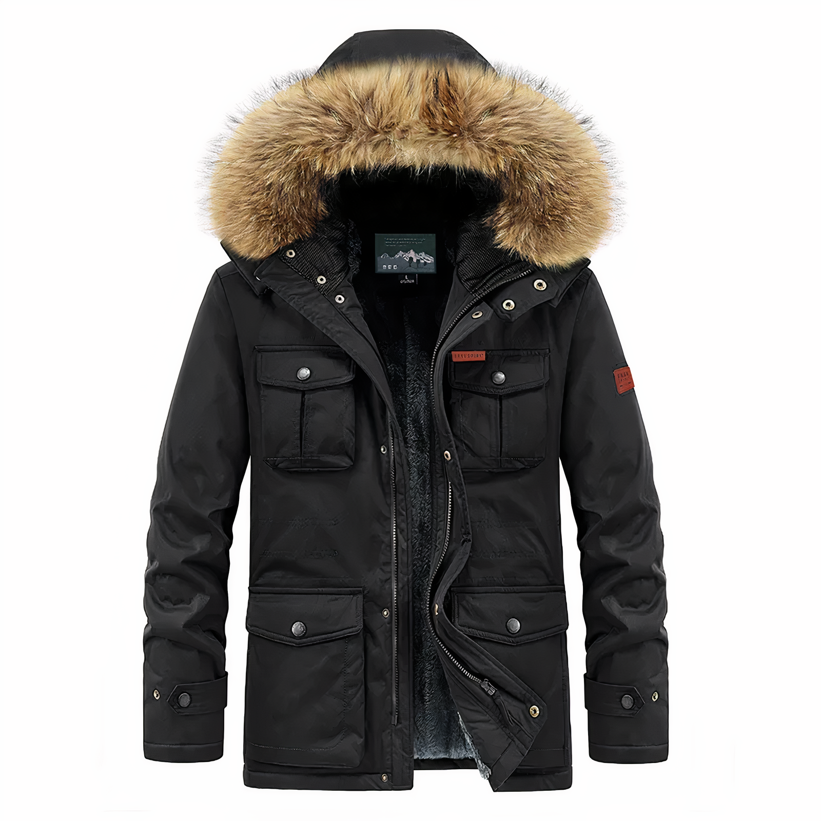 Wasserdichte Jacke mit Kapuze – Modell Nico