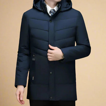Wasserdichte Warme Parka Winterjacke für Männer