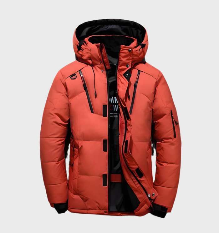 Wasserdichte und winddichte Daunenjacke für Herren – Modell Benedikt