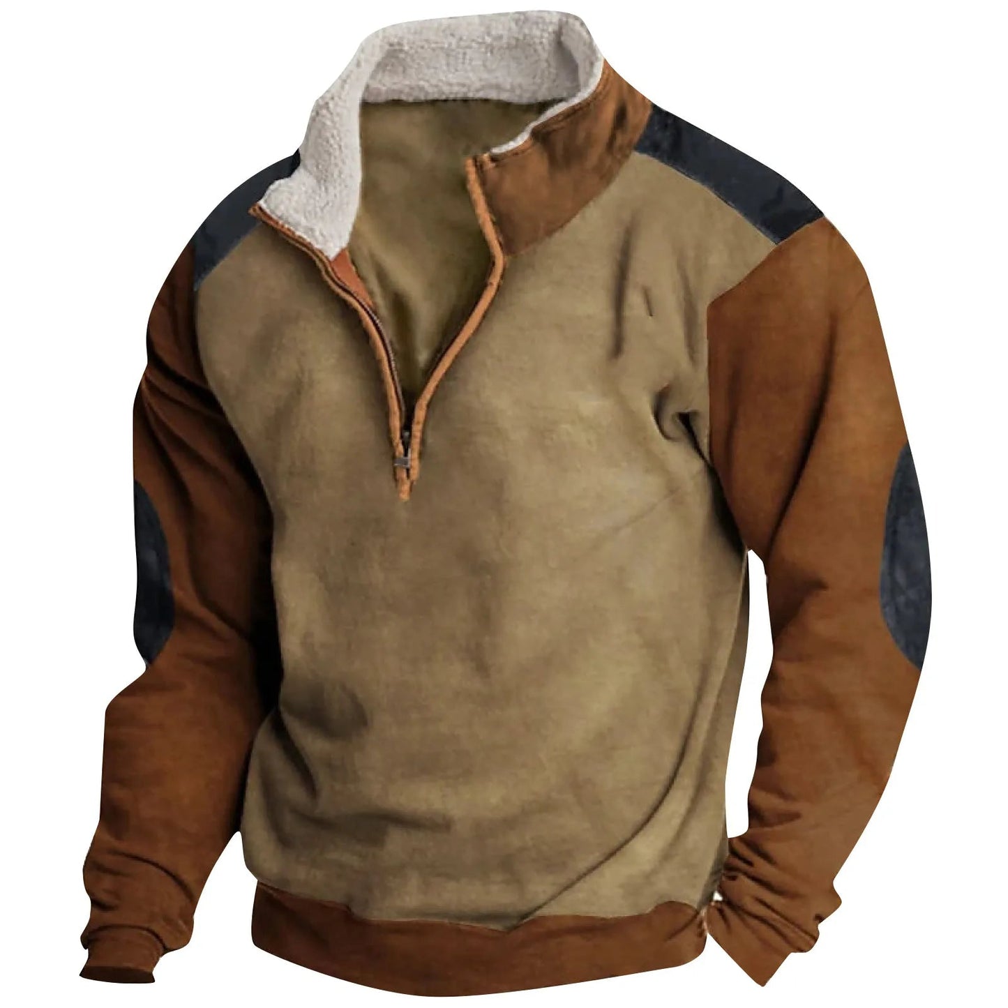 Weicher Pullover mit Statement-Print für Herren - Merten