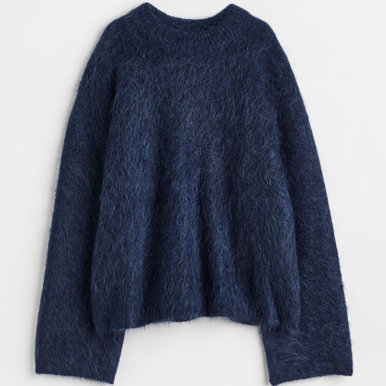 Weicher Samt-Pullover von Alva - Lang