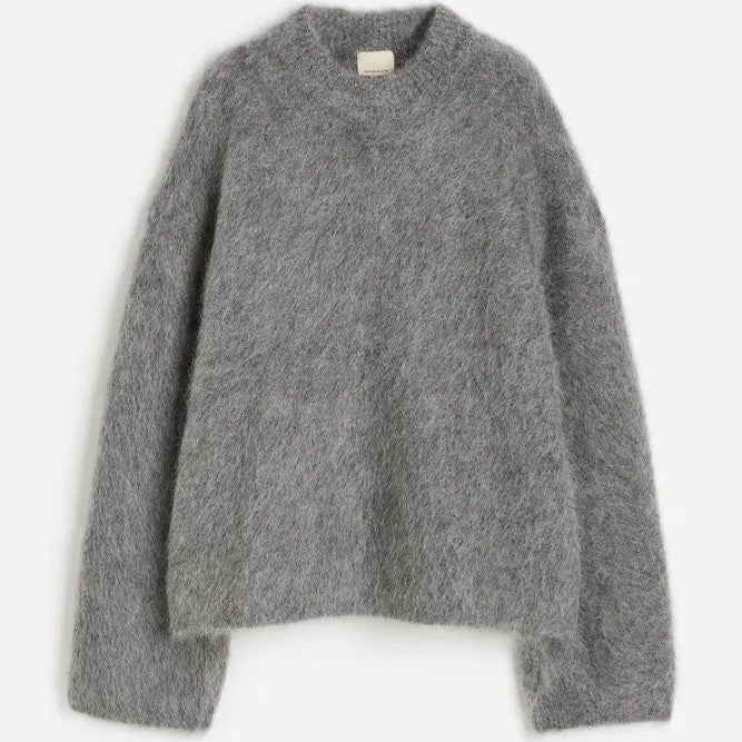 Weicher Samt-Pullover von Alva - Lang