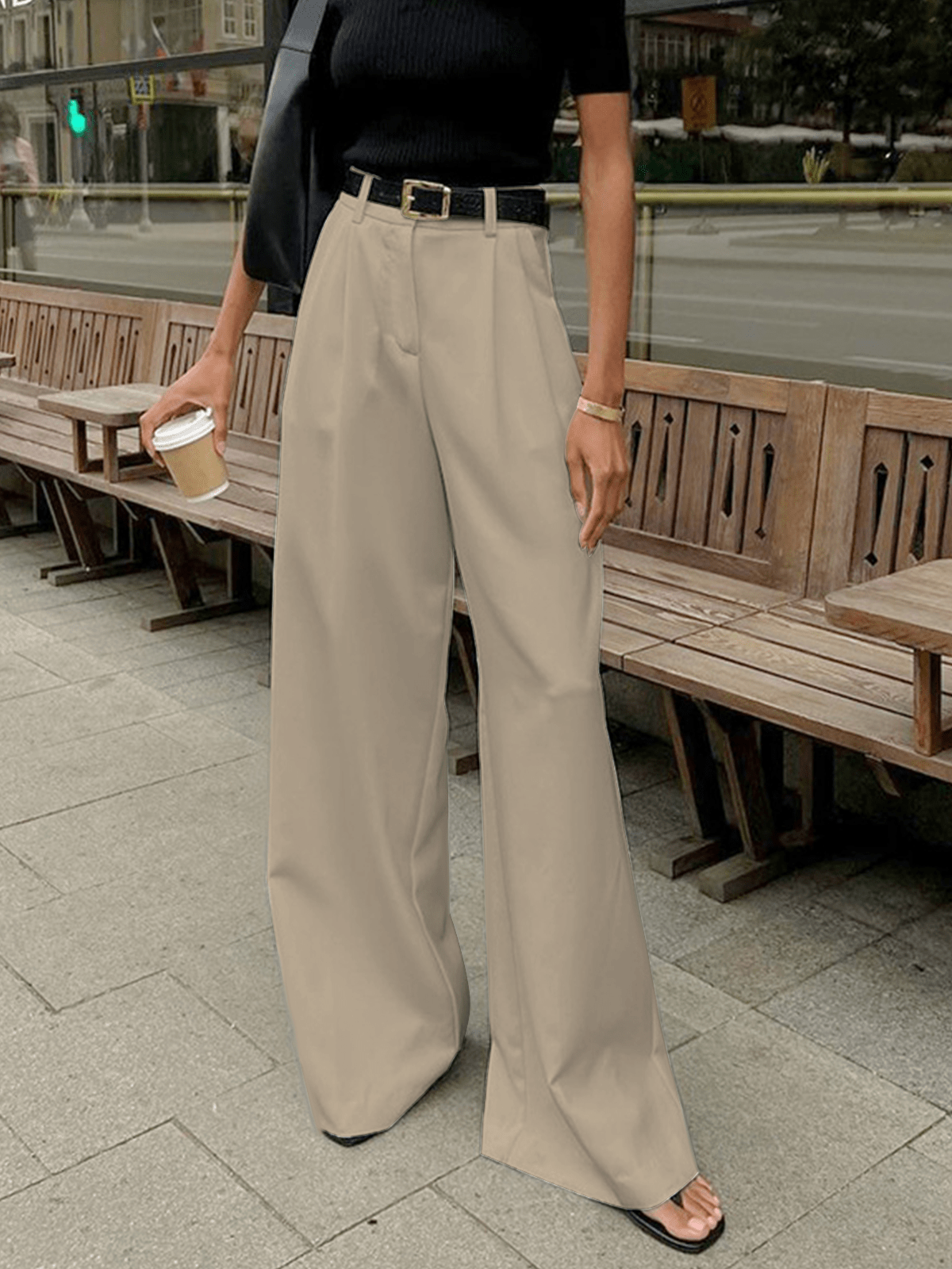 Weite, fließende Hose für Damen (Westie)