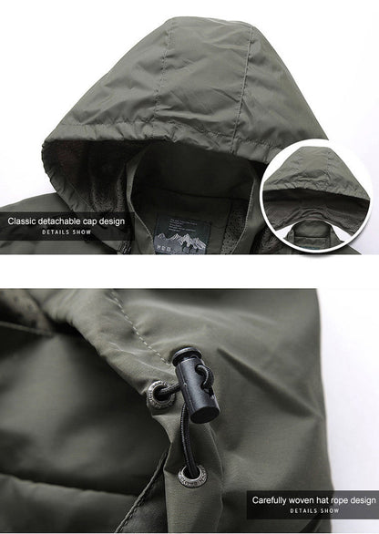 Elarova |  Wetterfeste Softshell-Jacke für Herren