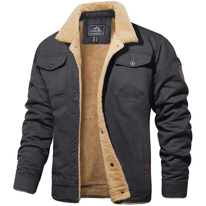 FrostShield™ – Robuste Herren Winter Bomberjacke