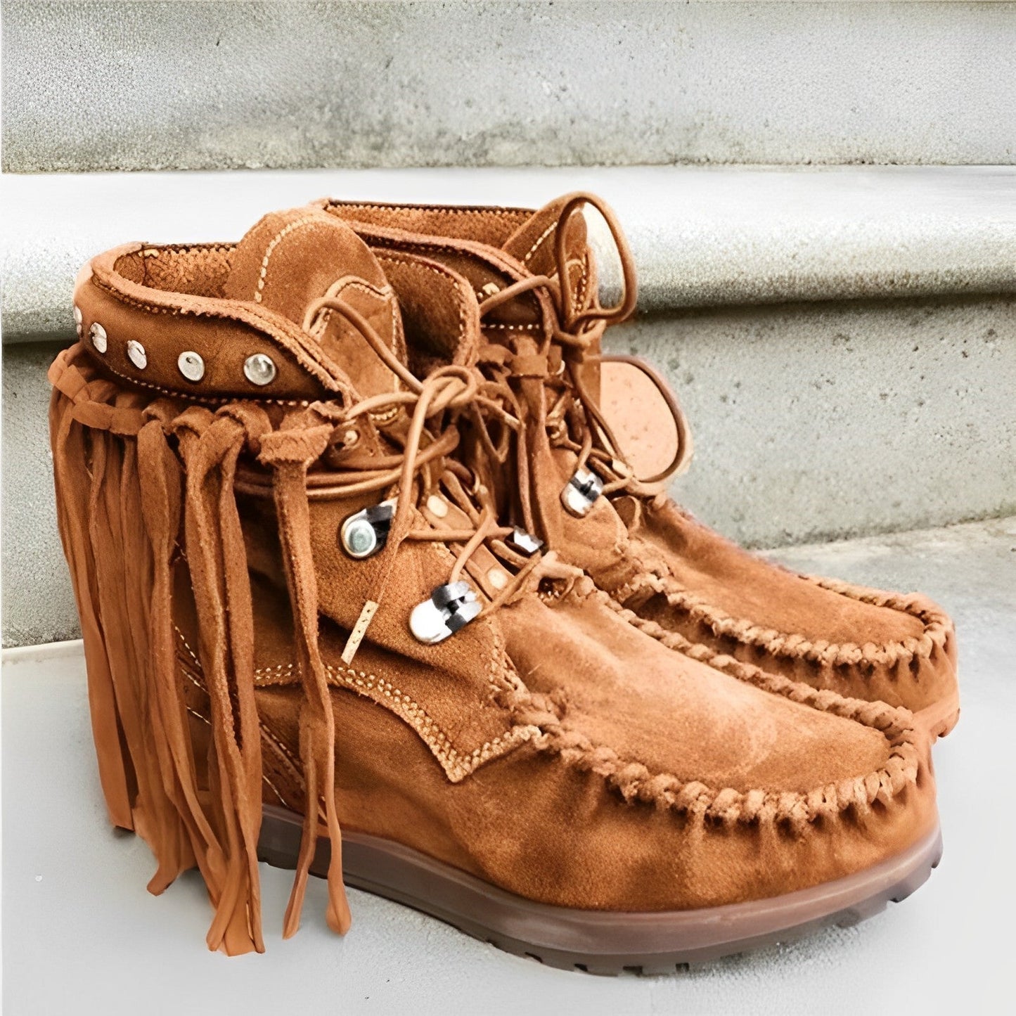 Wildlederstiefel Dolores mit orthopädischer Form