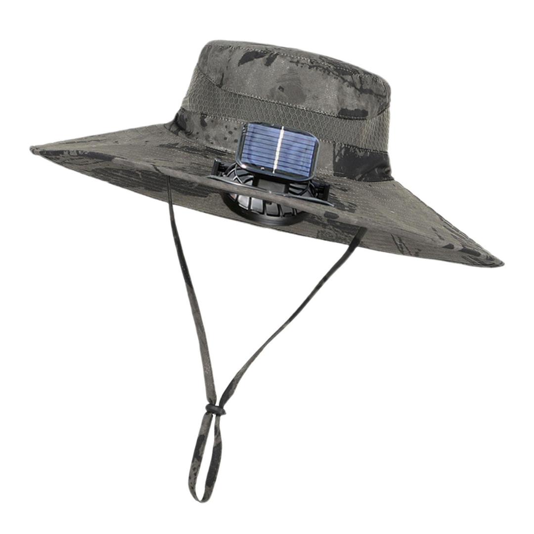 Outdoor Sonnenhut Kühlventilator Schirmmütze - Elarova