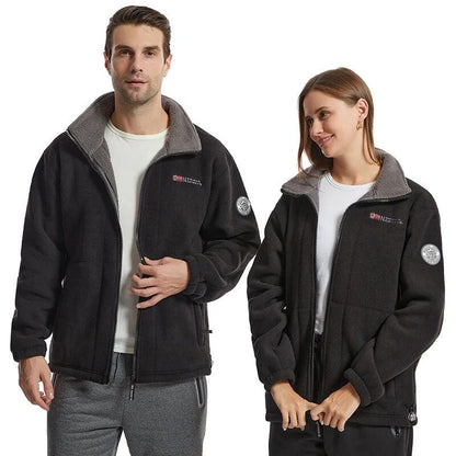 Winddichte & Komfortable Herren Fleece Jacke